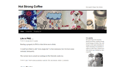 Desktop Screenshot of hotstrongcoffee.com